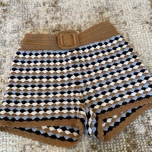 Zara Crochet Shorts